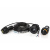 Tiefen- und Wassertemperatur-Messumformer NMEA-2000-Sensor aus Kunststoff mit Durchbruch-Montagesatz