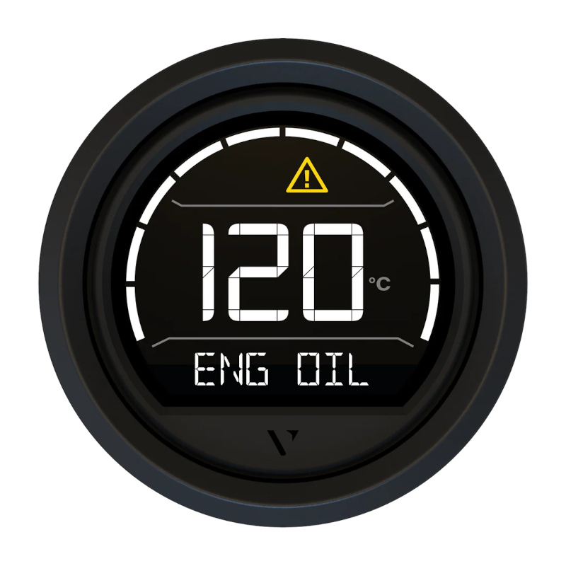 Veratron VL Digital Multifunzione Spegna Triangolare Nera da 52mm
