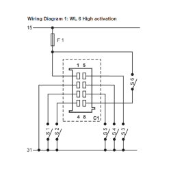 Veratron ViewLine Waarschuwingsindicator 12V Wit 52mm