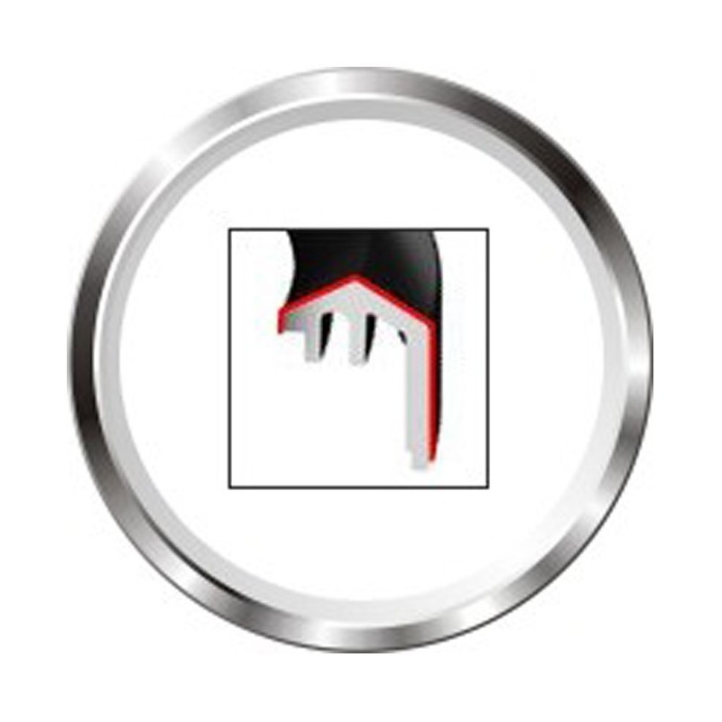 Veratron Paquete de venta al detalle ViewLine 110mm Bezel Triangle Chroom