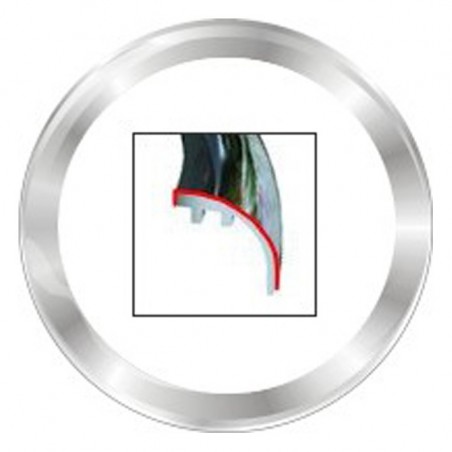 VDO ViewLine 110mm Bezel Round Chrome