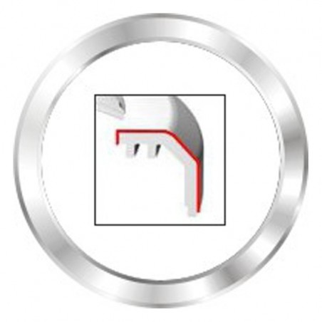 Veratron Paquete de venta plano de setas planas de 110 mm ViewLine