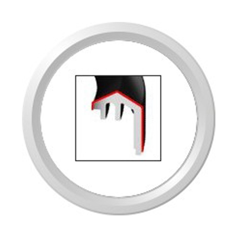 Veratron ViewLine 110mm Bezel Dreieck Weißes Einzelhandelspaket