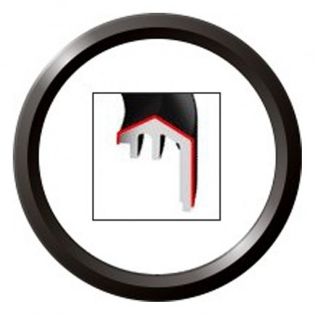 Veratron ViewLine 110mm Bezel Triangle Schwarzes Einzelhandelspaket