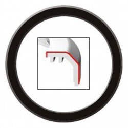 Veratron ViewLine 110mm Bezel Flat Black Pack Retail