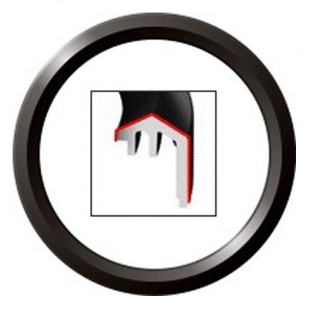 Veratron Pacote de Retalho ViewLine Triângulo de 85mm Preto