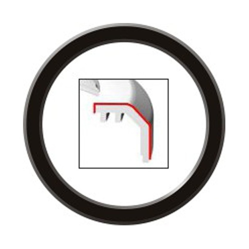 Veratron ViewLine Pack Flat Black à lunette 85mm