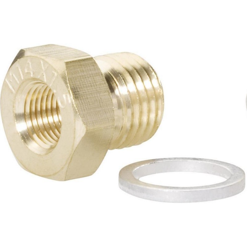 Sensor adapter 1/8" - 27 NPT Female - M14 x 1.5 Male