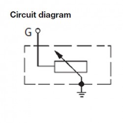 VDO Druksensor 0-10 Bar - M12