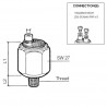 VDO Pressure switch 0.50 Bar - M10