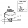 VDO Druckschalter 10.50 Bar - 1/8-27 NPTF