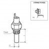 VDO Temperature switch 120°C - 1/2-14 NPTF