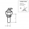 VDO Öltemperatursensor 150°C - M14