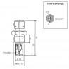 VDO Lufttemperatur Sensor 150°C - M18